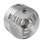 BISON 3-Bakket Centrerpatron Ø200 mm-Stål-DIN 6350-Montering på bagsiden (cylindrisk holder)-3504-200